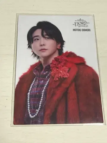 미세스 포토 카드 피오르 29번 오오모리 모토키 못쿤