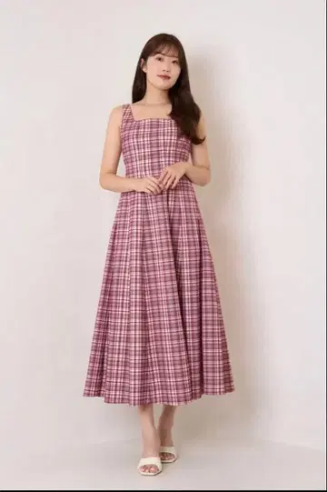 패딩턴 롱 드레스 체리 M