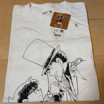 [ 새상품 미사용 ] 유니클로 명탐정 코난 UT 괴도 키드 XL