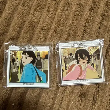 [ 2개 세트 ] 룩백 와이어 아크릴 키링