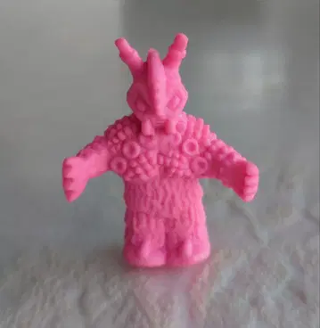 울트라맨 괴수 지우개 거대 야풀 마루코시 야풀성인 핑크색 새상품급