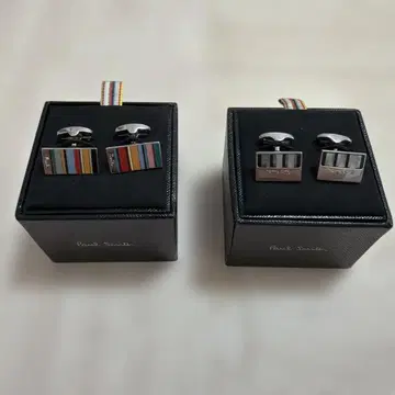 Paul Smith 스트라이프 커프링크스 세트