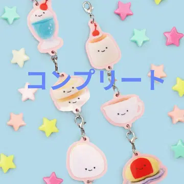 퀄리아 닛코리노 순찻집 아크릴 참 세트