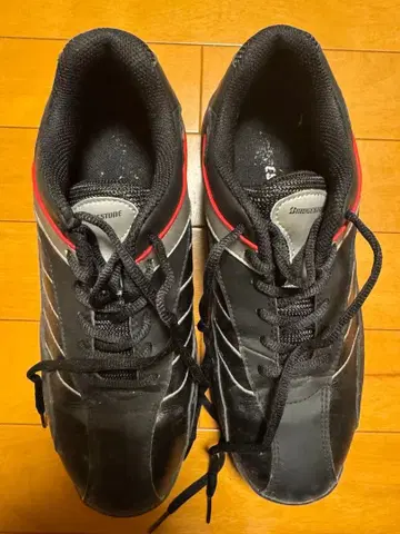 BRIDGESTONE 골프화 블랙/레드