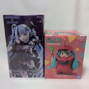 SNOWMIKU & GUNDAM 콜라보 피규어
