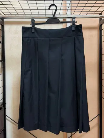 HEIHEI 서스펜더 스커트 블랙