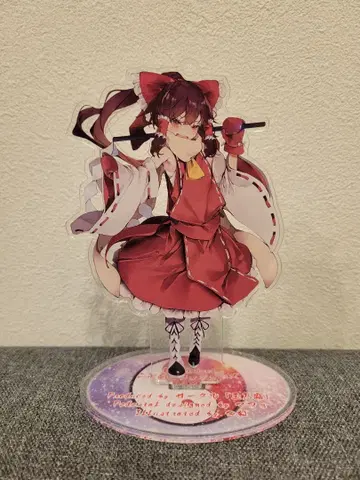 [ 동방Project ] 하쿠레이 레이무 아크릴 스탠드 타마노츠유