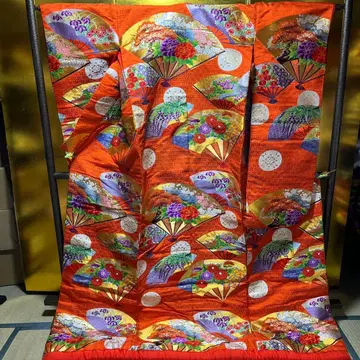 우치카케 색 우치카케 순수 실크 니시진 비단 히오기