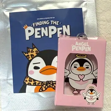 2PM 준호 펭귄 팝업 아크릴 미니어처 키링