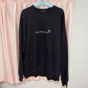 jackrose JE-숄더 로즈 & 버터플라이 크루 맨투맨