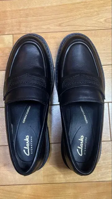 Clarks 블랙 로퍼 Orinoco3 Edge