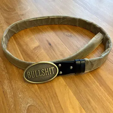 크로우즈&WORST D상 제일복권 BULLSHIT 버클 벨트