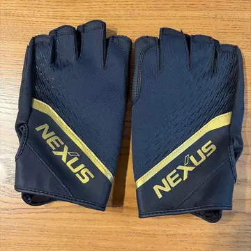 NEXUS 핑거리스 그로브 네이비/골드
