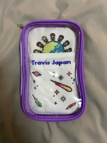 TravisJapan 트래블 아크릴 스탠드 파우치