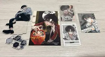 우염 아크릴 스탠드 도쿄 에이리언 뮤지엄 특전 엽서 클리어 카드