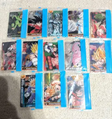 귀중 모리나가 드래곤볼 카드 미개봉 모음 13장