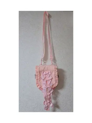 Candy Stripper RIBBONSHOULDER 백 핑크