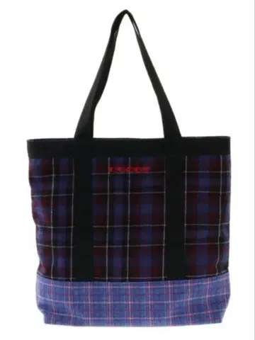 [택 포함] Candy Stripper CHECK STAGGERED 토트