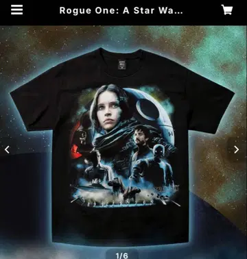 GEEKS RULE STARWARS 로그 원 T셔츠 M