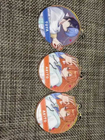 프로세카 시노노메 아키토 아오야기 토우야 아크릴 키링 3개