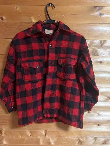 빈티지 노스 컨트리 울 셔츠 70~80년대