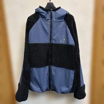 go slow caravan 플리스 자켓 네이비 블랙