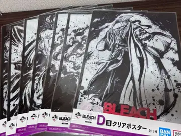 BLEACH 제일복권 천년혈전편 OP.2 D상 먹그림풍 포스터 6장 세트