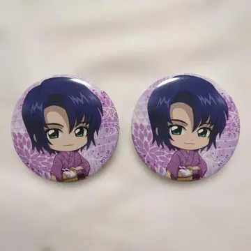 아스란 자라 극락탕 RAKU SPA 유카타 캔뱃지 2개 세트