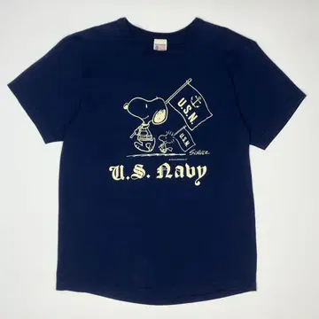 [새상품급] 버즈릭슨 스누피 T셔츠 L 밀리터리 미군 동양