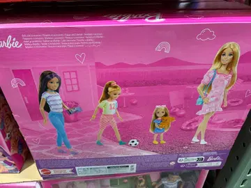 바비 가정생활 인형 세트 4개