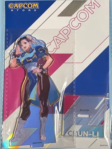 춘리 홀로그램 아크릴 스탠드 캡콤 스트리트 파이터 6 미타 치세