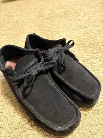 Clarks Wallabee 블랙 26cm 클락스 왈라비 블랙