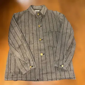 웨어하우스(헬러스 카페) 스트라이프 패턴 데님 커버올