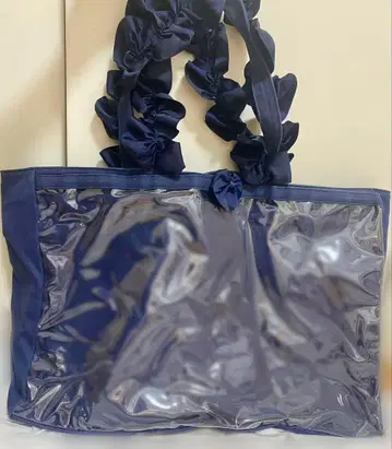 자카마트 핸들 프릴 이타백 네이비