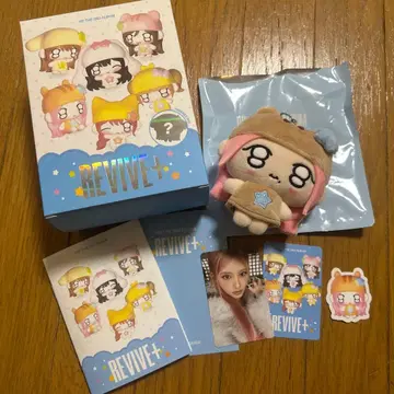 IVE REVIVE+ 가울 봉제 인형 트레이딩 카드 스티커 petit