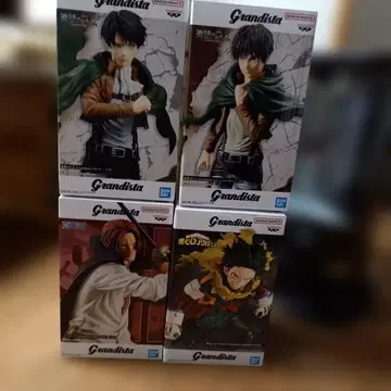 원피스 grandista 샹크스 피규어 진격의 거인 리바이 외