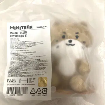 미개봉 MINITEEN Plush Keyring 찬다리 키링