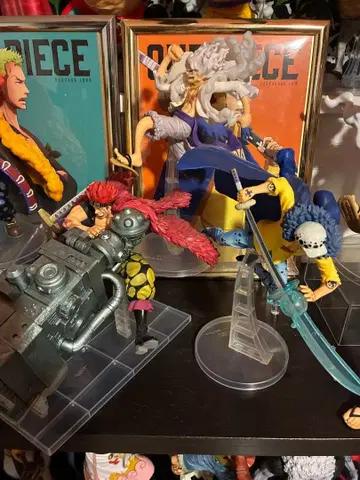 [개봉품] 원피스 제일복권 니카 로우 키드 피규어 기어 5 세트