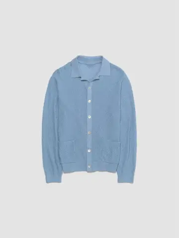 ISA BOULDER Urban Comfy Cardigan in Blue