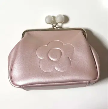 말리크와 가마구치 파우치 핑크