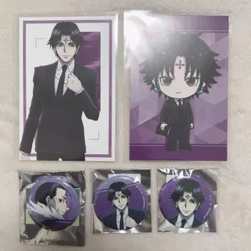 HUNTER x HUNTER 애니메이트 페어 클로로 캔뱃지 엽서