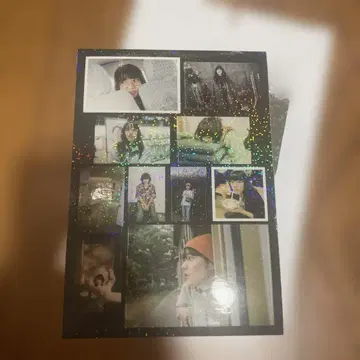 아이묭 한정판 라이브 스티커 홀로그램 스파클 가공