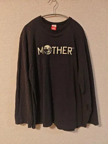 호보니치 MOTHER 로고 긴팔 티셔츠 블랙 [레어]