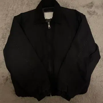 ZARA 블랙 봄버 자켓 퀼팅