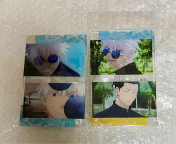 주술회전 회옥 옥절 고죠 사토루 게토 스구루 아크릴 아트 패널