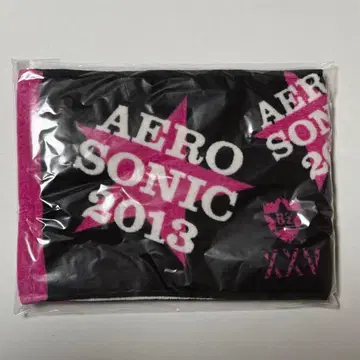 B'z AERO SONIC 2013 머플러 타월 핑크