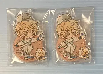 눈 축제 트레이딩 아크릴 스탠드 키링 엽서 2개