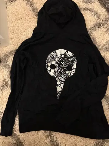 가성비 에반게리온 지퍼 후드티 사도 사키엘 블랙 M