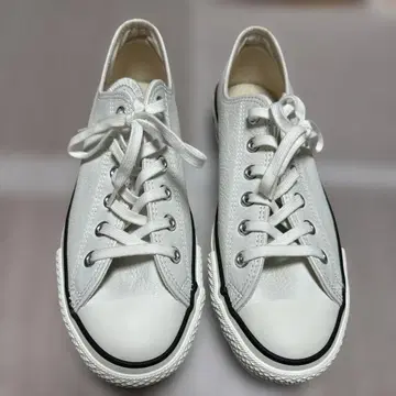 [새상품] 컨버스 레더 올스타 J OX WHITE 26.0cm