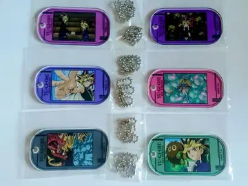 유희왕 듀얼몬스터즈 아크릴 키링 6개 세트 어둠의 유우기 카이바